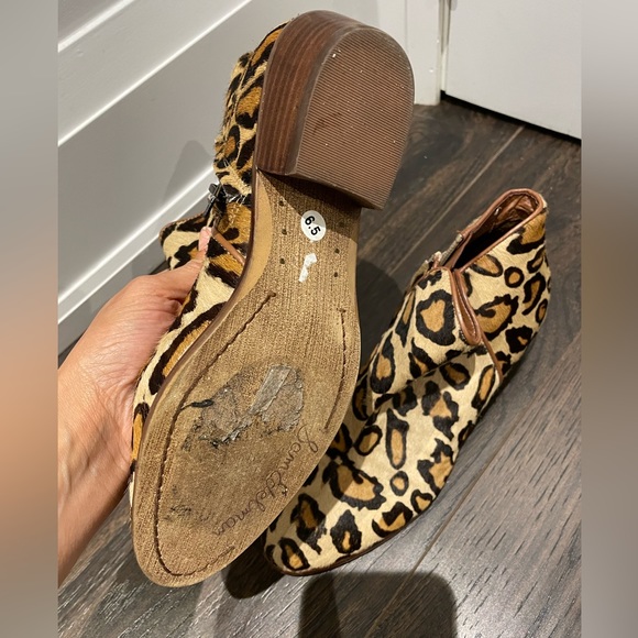 Sam Edelman Animal Print Booties - Picture 3 of 3